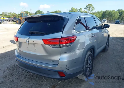 2019 Toyota Highlander Xle from USA, damaged, VIN 5TDKZRFH8KS552538